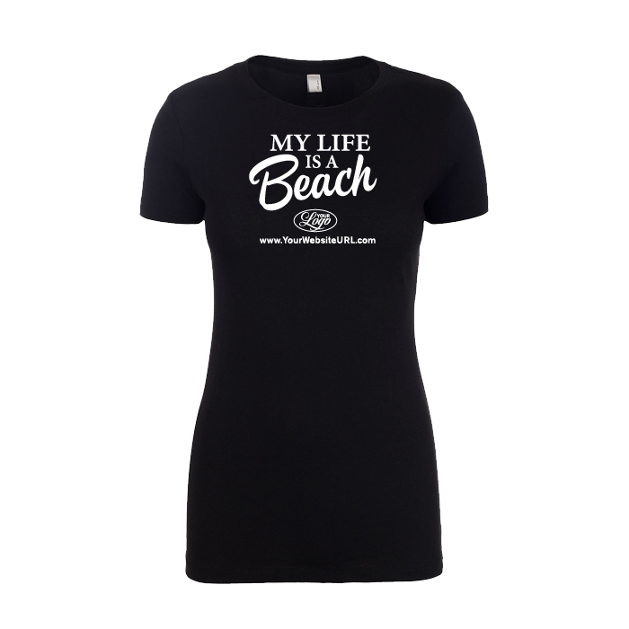 My Life is a BeachWomen’s T-Shirt (Black)