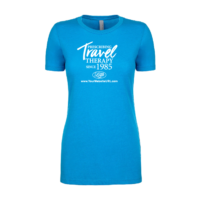 Prescribing Travel TherapyWomen’s T-Shirt (Turquoise)